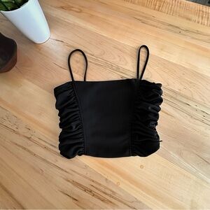 ZARA elegant crop top S